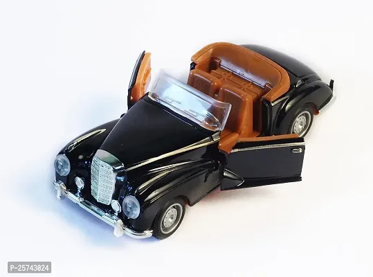 Pie Toys Die-Cast Classic Vintage Cars 1:32 Scale Openable Door Pull Back Alloy Metal Toy Car For Kids-thumb2