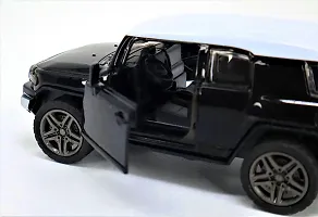 Pie Toys Toyata Fj Die-Cast Alloy Metal Realistic Design Pull Back Toy Car With Openable Door For Kids-thumb4