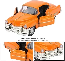 Pie Toys Die-Cast Classic Vintage Cars 1:32 Scale Openable Door Pull Back Alloy Metal Toy Car For Kids-thumb1