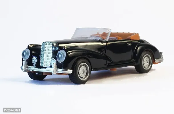 Pie Toys Die-Cast Classic Vintage Cars 1:32 Scale Openable Door Pull Back Alloy Metal Toy Car For Kids