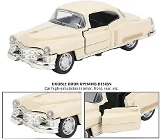 Pie Toys Die-Cast Classic Vintage Cars 1:32 Scale Openable Door Pull Back Alloy Metal Toy Car For Kids-thumb1