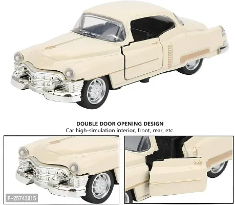 Pie Toys Die-Cast Classic Vintage Cars 1:32 Scale Openable Door Pull Back Alloy Metal Toy Car For Kids-thumb2