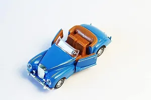 Pie Toys Die-Cast Classic Vintage Cars 1:32 Scale Openable Door Pull Back Alloy Metal Toy Car For Kids-thumb4