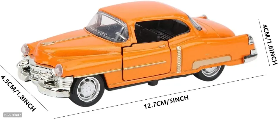 Pie Toys Die-Cast Classic Vintage Cars 1:32 Scale Openable Door Pull Back Alloy Metal Toy Car For Kids-thumb5