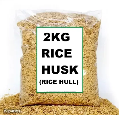 Rice Husk for Plants Gardening - (Pack of 2 KG)