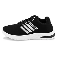 Trendy Sports Shoes Lace-Up Lightweight Black Shoes For Women-thumb3
