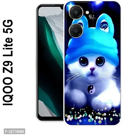 Stylish Silicon Printed Back Case Cover for Iqoo Z9 Lite-thumb0