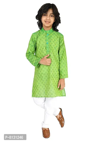 Vesham Cotton Kurta Pajama Set For Boys Kids | Traditional Ethnic Kurta Paijama