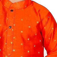 Vesh Cotton Kurta Pajama Set for Boys Kids-thumb3