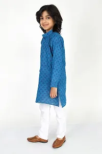 Vesham Cotton Kurta Pajama Set For Boys Kids | Traditional Ethnic Kurta Paijama-thumb3