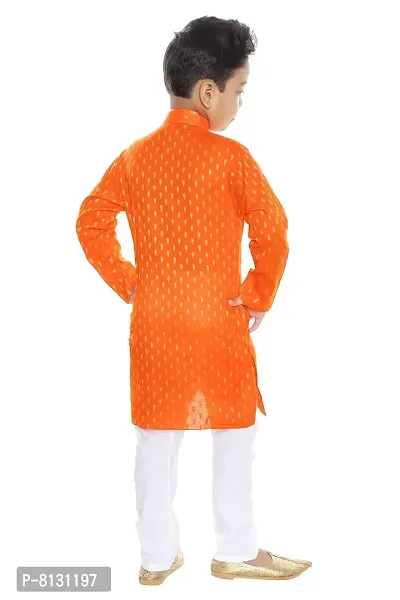 Vesham Cotton Kurta Pajama Set for Boy's Kids-thumb2