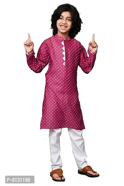 Vesham Cotton Kurta Pajama Set for Boy's