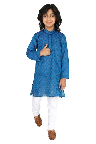 Stylish Ethnic Cotton Kurta Sets for Boys