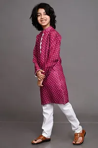 Vesham Cotton Kurta Pajama Set for Boy's-thumb2