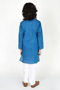 Vesham Cotton Kurta Pajama Set For Boys Kids | Traditional Ethnic Kurta Paijama-thumb2