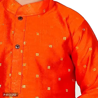 Vesh Cotton Kurta Pajama Set for Boys Kids-thumb4