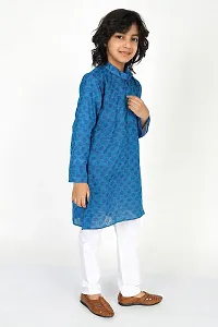 Vesham Cotton Kurta Pajama Set For Boys Kids | Traditional Ethnic Kurta Paijama-thumb4