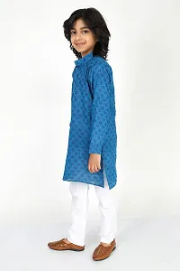 Vesh Cotton Kurta Pajama Set for Boys Kids-thumb2