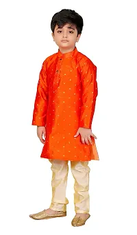 Vesh Cotton Kurta Pajama Set for Boys Kids-thumb1