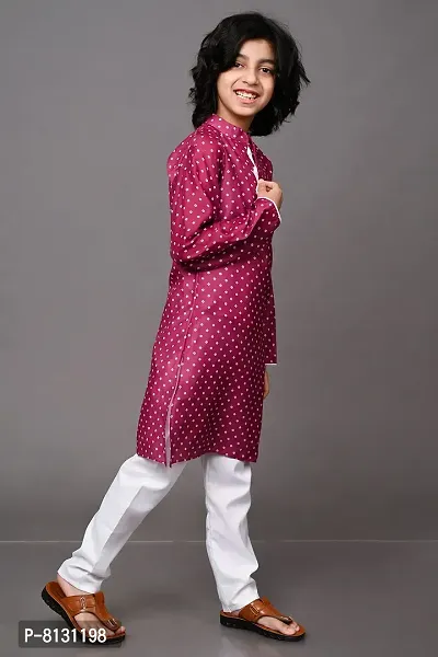 Vesham Cotton Kurta Pajama Set for Boy's-thumb4