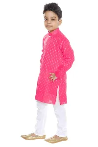 Vesham Cotton Kurta Pajama Set for Boy's Kids-thumb2