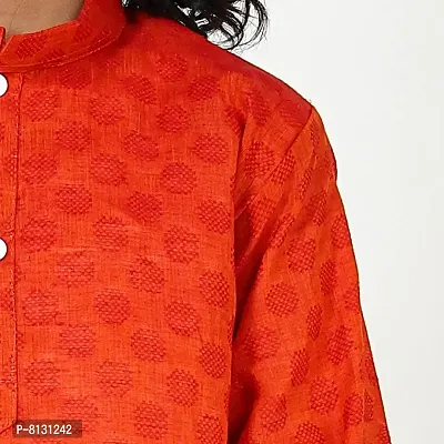 Vesham Cotton Kurta Pajama Set For Boys Kids | Traditional Ethnic Kurta Paijama-thumb2