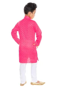 Vesh Cotton Kurta Pajama Set For Boys-thumb1
