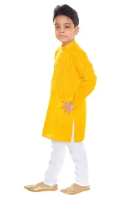 Vesh Cotton Kurta Pajama Set For Boys-thumb2