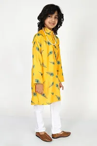 Trendy Cotton Kurta Pajama Set For Boys-thumb2
