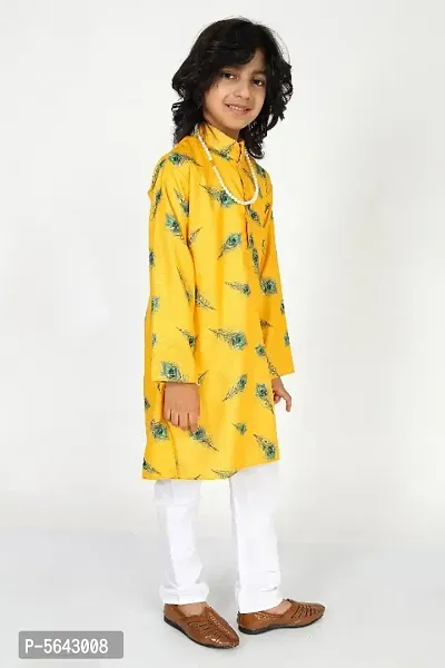 Trendy Cotton Kurta Pajama Set For Boys-thumb3