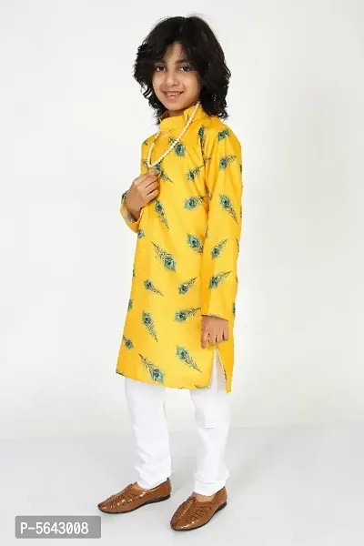 Trendy Cotton Kurta Pajama Set For Boys-thumb5