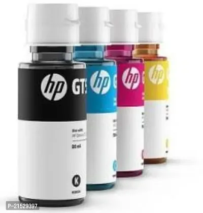 HP Ink Bottle Black  Color (GT 53XL Black GT 52 C/M/Y) Combo Set of 4 (GT53 XL  GT52)