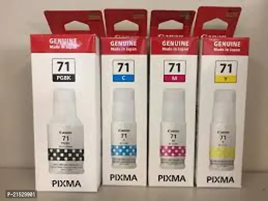 Canon 71 B/C/Y/M Ink Bottles GI-71-thumb0