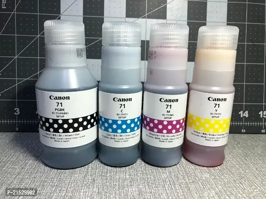 Canon 71 B/C/Y/M Ink Bottles GI-71