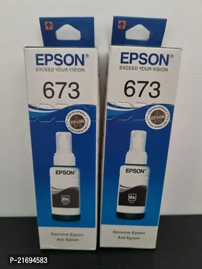 Epson 673 Black Ink Bottle set of 2