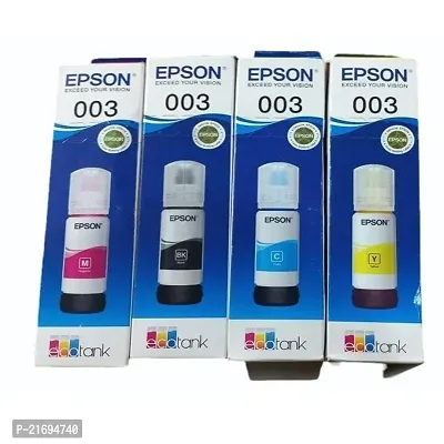 Epson 003 Black Cyan Magenta Yellow Ink pack of 4