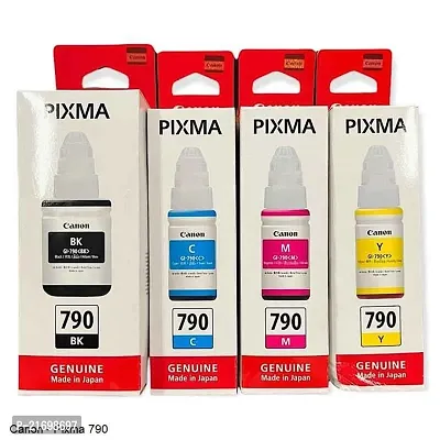 Canon 790  B/C/Y/M Ink Bottles Pixma