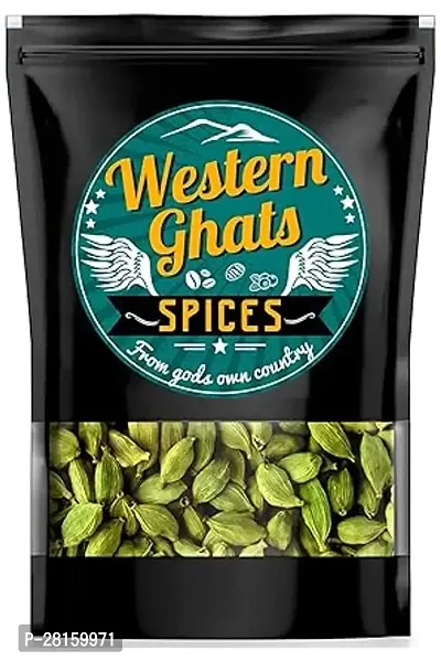 PREMIUM Green Cardamom, Elaichi 100g (BOLD) | Sabut Choti Hari Elaichi | Aroma lock-thumb0