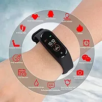 M4 Smart Band with Heart Rate Sensor and Many Other Impressive Features, Sweat Free Compatible with All Device-thumb1