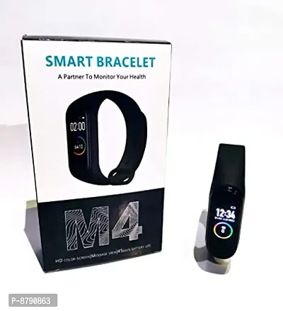 M4 Smart Band with Heart Rate Sensor and Many Other Impressive Features, Sweat Free Compatible with All Device-thumb4