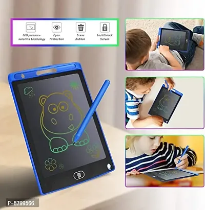 8.5E Re-Writable LCD Writing Pad with Screen 21.5cm (8.5-inch) for Drawing, Playing, Handwriting Gifts for Kids  Adults-thumb2