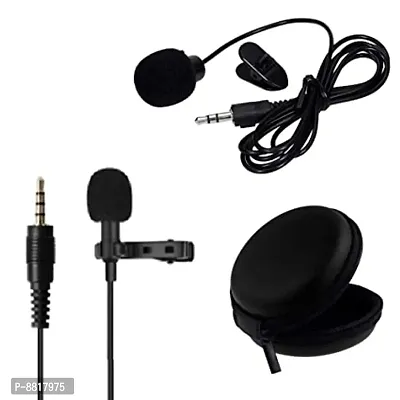 Collar Mike For Voice Recording Lapel Mic Mobile Pc Laptop Android Smartphone-thumb0