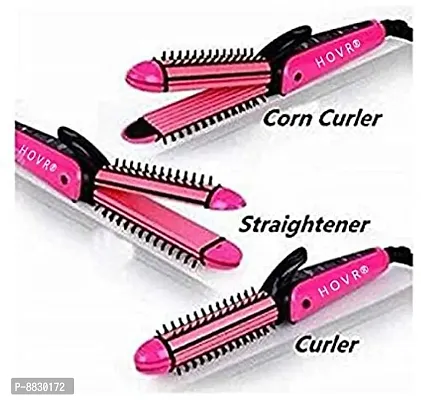 Classic 3 in 1 Hair Styler Hair Crimper, Hair Curler and Hair Straightener