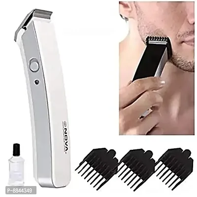 Trimmer For Men NS - 216 Cordless Men Trimmer Shaver Machine For Beard  Hair Trimmer With 3 Extra Clips Professional Trimmer For Men-thumb0
