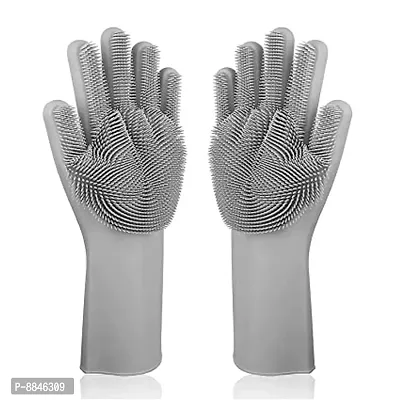 Silicone Environmentally Friendly Gloves For Dishwash-thumb0