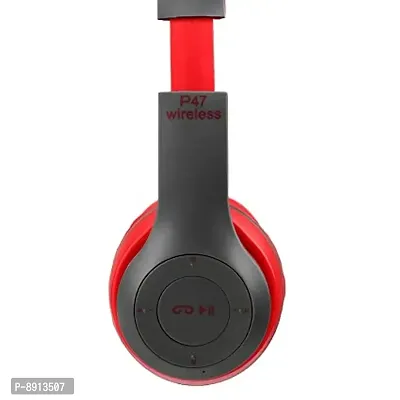 P47 HD Sound Wireless Headphones Foldable Bluetooth Headphones-thumb0