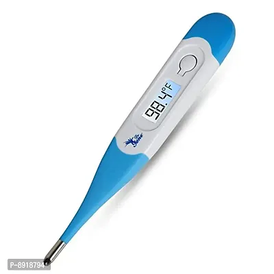 Digital Thermometer with Flexible Tip with Fever Alarm  Beep Function-thumb0