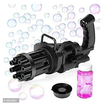 Bubbles Gun, Bubble Machine Outdoor Toys for Boys and Girls-thumb0