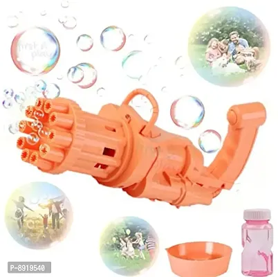 Handcrafted Bubble Machine Gun, 8 Hole- Automatic Bubble Maker for Kids