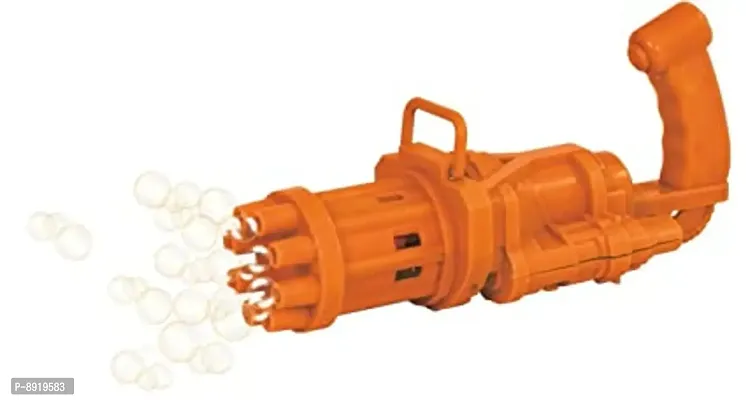 Bubble Gun Combo For Kid | 8 Hole Electric Toy Gun